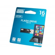 USB Flash Drive 16Gb Goodram UCU2 Cube, Black (UCU2-0160K0R11)
