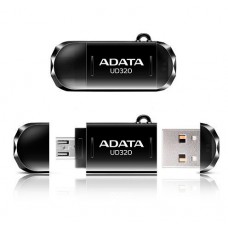 USB Flash Drive 16Gb A-DATA DashDrive Durable UD320, microUSB + USB / AUD320-16G-RBK