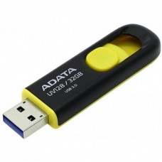 USB 3.0 Flash Drive 32Gb ADATA UV128, Black/Yellow (AUV128-32G-RBY)