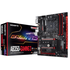 Мат.плата AM4 (B350) Gigabyte GA-AB350-Gaming 3