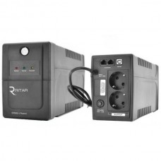 ИБП Ritar RTP850L-U (480W) Proxima-L, LED, AVR, 4st, USB, 2xSCHUKO socket, 1x12V9Ah, plastik Case Q4