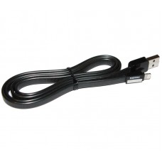 Кабель USB <-> Lightning, Black, Remax, 1 м (RC-044i)