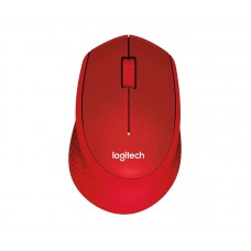 Миша Logitech M330 Silent Plus, Red, USB, бездротова, оптична, 1000 dpi (910-004911)