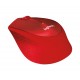 Мышь Logitech M330 Silent Plus, Red, USB, беспроводная, оптическая, 1000 dpi (910-004911)