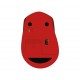 Мышь Logitech M330 Silent Plus, Red, USB, беспроводная, оптическая, 1000 dpi (910-004911)