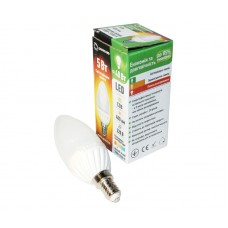 Лампа светодиодная E14, 5W, 3000K, C37, Grand, 400 lm, 220V (B-C37E14W05M)