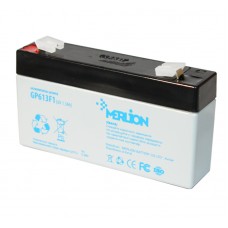 Батарея для ДБЖ 6В 1.3Ач AGM Merlion GP613F1, 97х25х58мм (GP613F1)