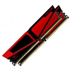 Пам'ять 8Gb x 2 (16Gb Kit) DDR4, 2400 MHz, Team Vulcan, Red (TLRED416G2400HC14DC01)