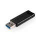 Флеш накопитель USB 128Gb Verbatim PinStripe, Black, USB 3.2 Gen 1 (49319)