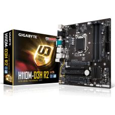 Мат.плата 1151 (H110) Gigabyte GA-H110M-D3H R2