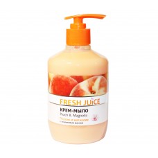 Жидкое мыло Fresh Juice, Peach & Magnolia (персик и магнолия), 460 мл