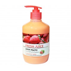 Жидкое мыло Fresh Juice, Strawberry & Guava (клубника и гуавана), 460 мл