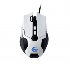 Мышь Gembird MUSG-04, Black/White USB, игровая