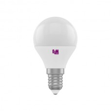 Лампа світлодіодна E14, 7W, 3000K, D45, ELM, 590 lm, 220V (18-0113)