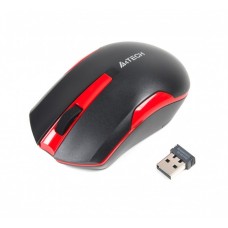 Мышь A4Tech G3-200N, Black/Red, USB, беспроводная, оптическая (сенсор V-Track), 1000 dpi