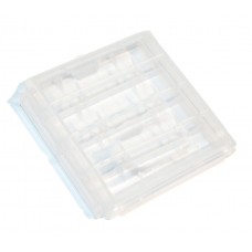 Кейс пластиковый, универсальный, для элементов AA (4-ех шт), White