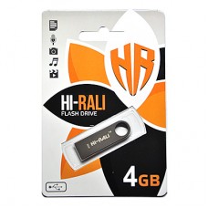 USB Flash Drive 4Gb Hi-Rali Shuttle series Black (HI-4GBSHBK)