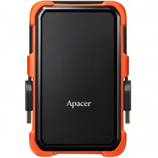 Зовнішній жорсткий диск 1Tb Apacer AC630, Black/Orange, 2.5