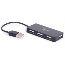 Спліттер-розгалужувач-хаб USB 2.0 Gembird UHB-U2P4-03