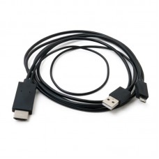 Перехідник MHL (micro USB (тато) to HDMI (тато), Extradigital (KBV1683)
