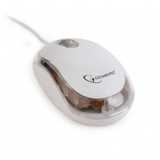 Мышь Gembird MUS-U-01-WT, USB, White