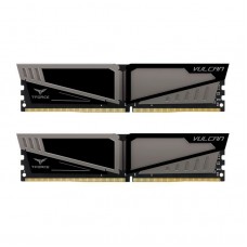 Пам'ять 8Gb x 2 (16Gb Kit) DDR4, 3000 MHz, Team Vulcan, Grey (TLGD416G3000HC16CDC01)