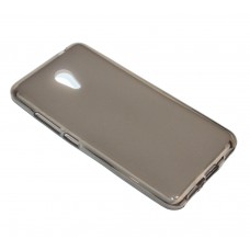 Накладка силиконовая для смартфона Meizu M5C, Dark Transparent