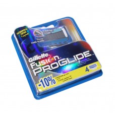 Сменные кассеты для бритья Gillette Fusion Proglide, 4 шт