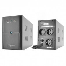 ИБП Ritar E-RTM1200 (720W) ELF-D, LED, AVR, 5st, 3xSCHUKO socket, 2x12V7Ah, metal Case. Q2