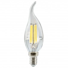 Лампа светодиодная E14, 4W, 3000K, C37, Ilumia, 400 lm, 220V (LF-4-C37-E14-WW)