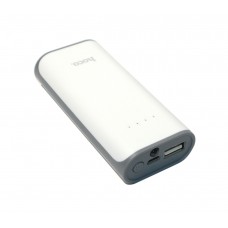 Универсальная мобильная батарея 5200 mAh, Hoco B21, White