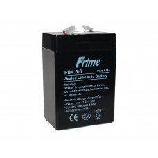 Батарея для ИБП 6В 4.5Ач Frime FB4.5-6 / 6V 4.5Ah / 70х47х107 мм