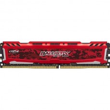Пам'ять 16Gb DDR4, 2400 MHz, Crucial Ballistix Sport LT, Red (BLS16G4D240FSE)