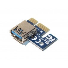 Адаптер – перехідник з PCI-e x1 на USB 3.0, OEM