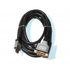 Кабель HDMI - DVI 3 м Viewcon, 18+1, v1.3b (VD 103-3м)