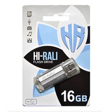 USB Flash Drive 16Gb Hi-Rali Corsair series Silver / HI-16GBCORSL