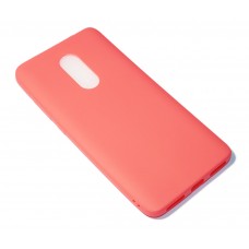 Накладка силиконовая для смартфона Xiaomi Redmi Note 4x matt pink