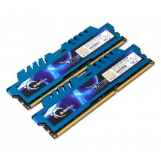 Память 4Gb x 2 (8Gb Kit) DDR3, 2133 MHz, G.Skill RipjawsX, Blue (F3-2133C10D-8GXM)