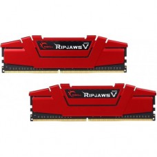 Память 4Gb x 2 (8Gb Kit) DDR4, 2400 MHz, G.Skill Ripjaws V, Red (F4-2400C17D-8GVR)