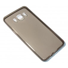 Накладка силіконова для смартфона Samsung J510 Dark Tranparent
