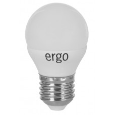 Лампа светодиодная E27, 4W, 4100K, G45, Ergo, 380 lm, 220V (LSTG45Е274ANFN)