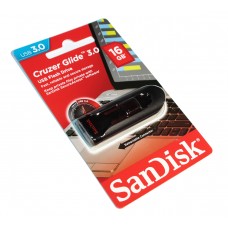 USB 3.0 Flash Drive 16Gb SanDisk Cruzer Glide, Black (SDCZ600-016G-G35)