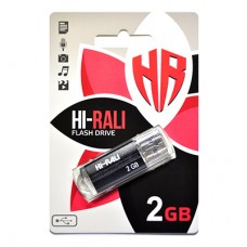 USB Flash Drive 2Gb Hi-Rali Corsair series Black, HI-2GBCORBK