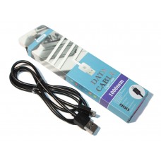 Кабель USB <-> Lightning, Black, Remax, 1 м (RC-006i)