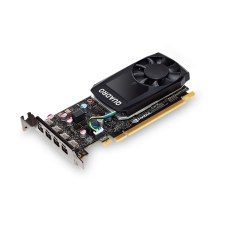 Відеокарта nVidia Quadro P600, PNY, 2Gb DDR5, 128-bit, 4 x miniDP (VCQP600DVI-PB)