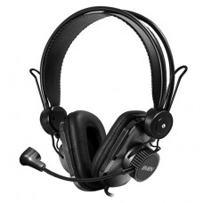 Навушники Sven AP-605MV Black, навушники з мікрофоном (шкіряні)