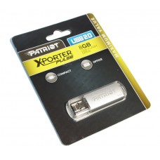USB Flash Drive 8Gb Patriot Xporter Pulse Silver / PSF8GXPPUSB