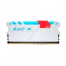 Память 16Gb DDR4, 2400 MHz, Geil Evo X, White/Blue (GEXG416GB2400C16SC)