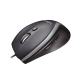 Миша Logitech M500, Black, USB, лазерна, 1000 dpi, 6 кнопок, 1.8 м (910-003726)