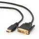 Кабель HDMI - DVI 1.8 м Cablexpert (CC-HDMI-DVI-6)